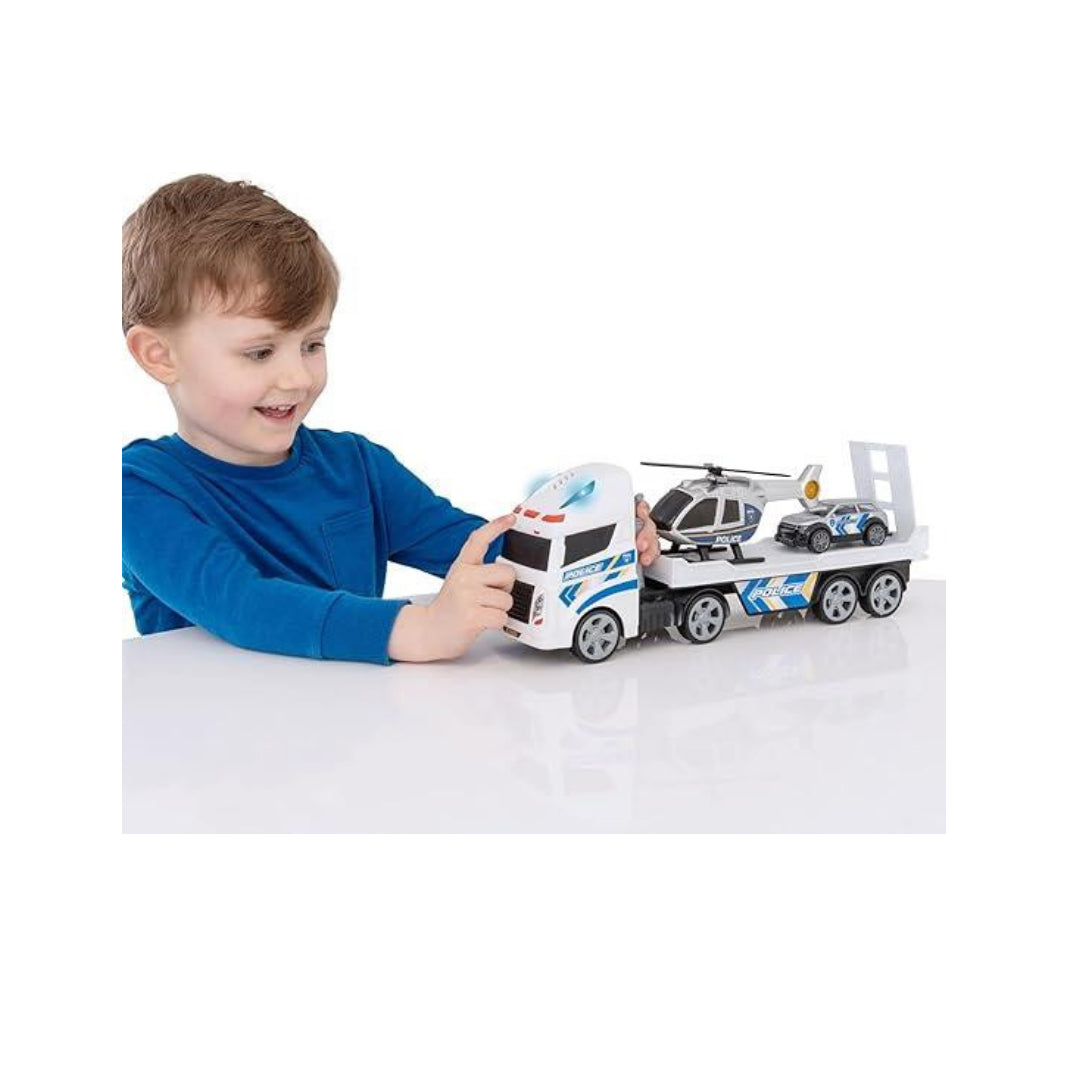 Teamsterz Mighty Machines Helicopter Transperter