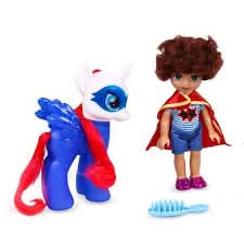 Kaibibi Girl Doll Set - Superpanda