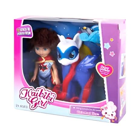 Kaibibi Girl Doll Set - Superpanda