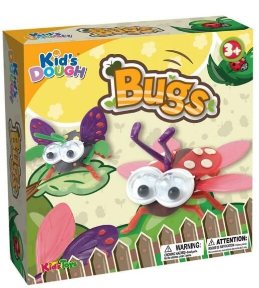 Kids Toys Dough Bugs - 3 Pack