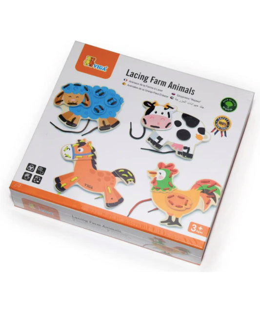 Lacing Farm Animals