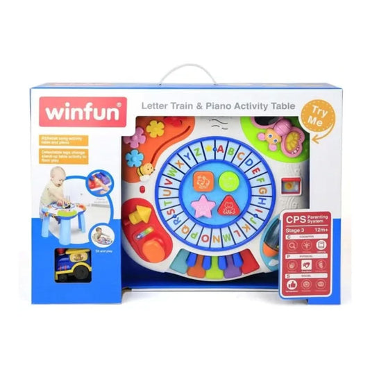 Letter Train Table - Superpanda