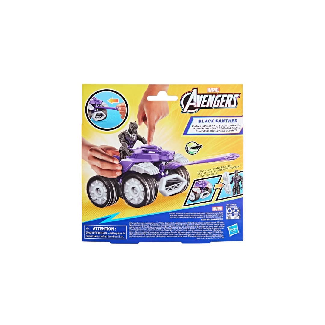 Marvel Avengers Black Panther Claw Strike ATV - Superpanda