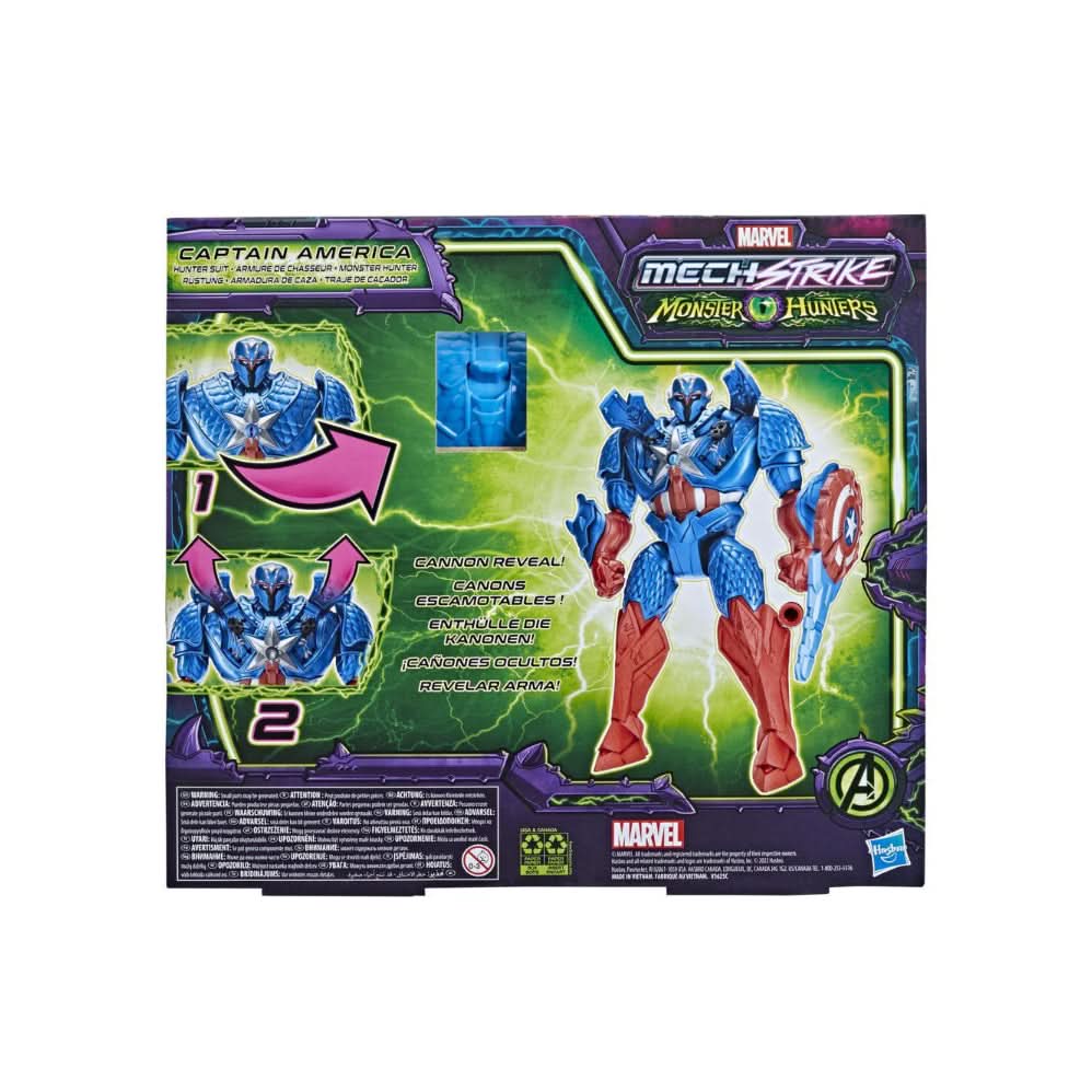 Marvel Avengers Mech Strike Captain America Toy - Superpanda