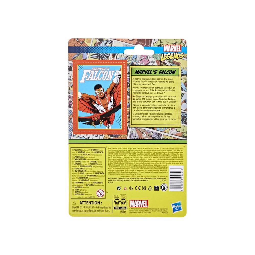 Marvel Legends Series Retro 375 Falcon Action Figure - Superpanda