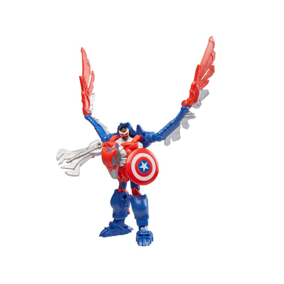 Marvel Mech Strike Captain America Action Figure - Superpanda