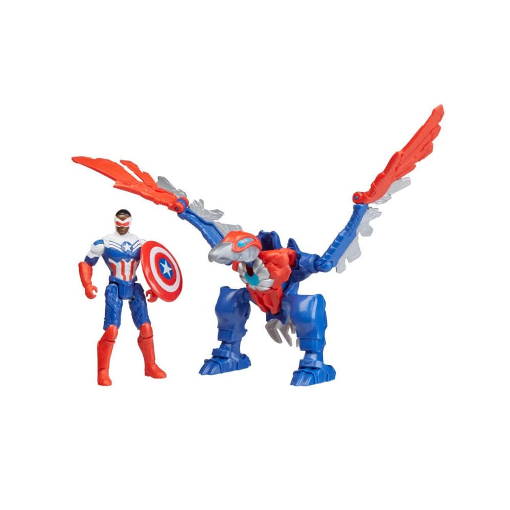 Marvel Mech Strike Captain America Action Figure - Superpanda