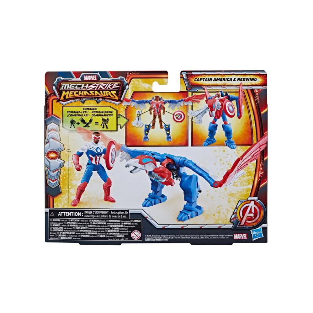 Marvel Mech Strike Captain America Action Figure - Superpanda