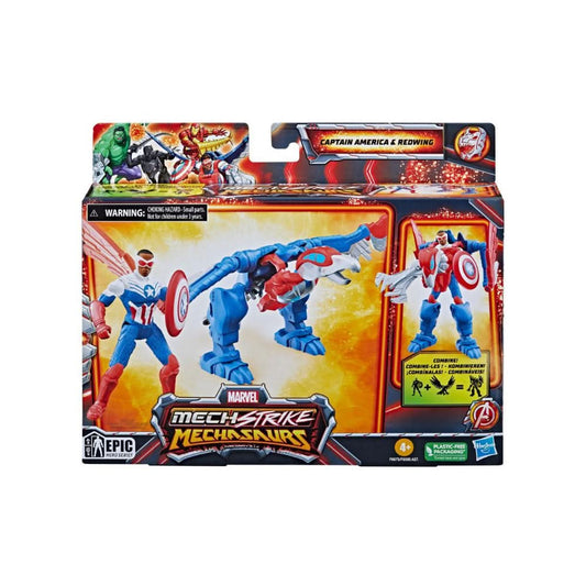 Marvel Mech Strike Captain America Action Figure - Superpanda