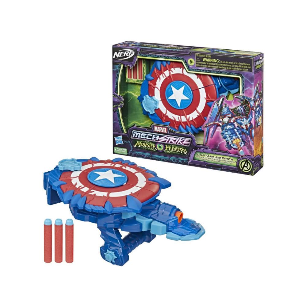 Marvel Mech Strike Captain America Blast Shield - Superpanda