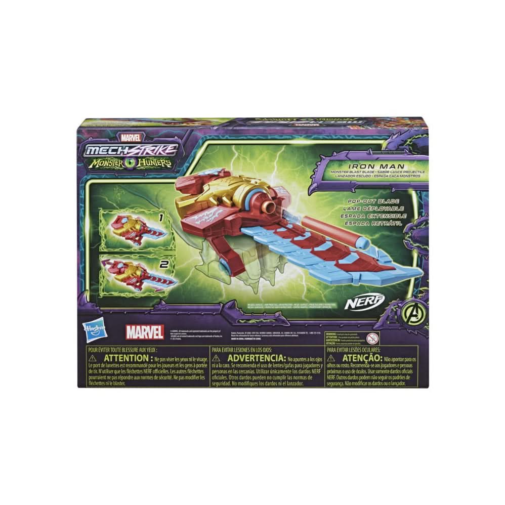 Marvel Mech Strike Iron Man Monster Blast Blade - Superpanda
