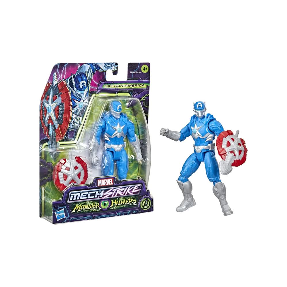 Marvel Mech Strike Monster Captain America Toy - Superpanda