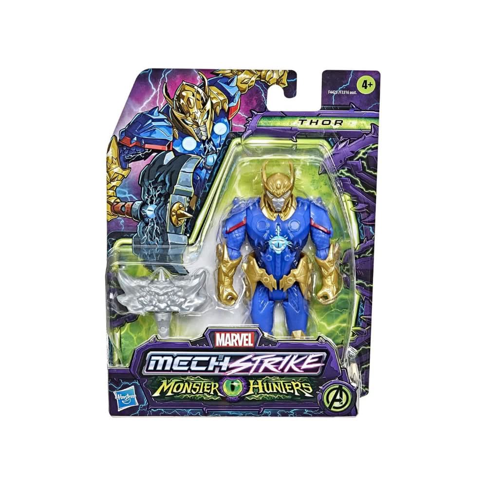 Marvel Mech Strike Monster Hunters Thor Toy - Superpanda