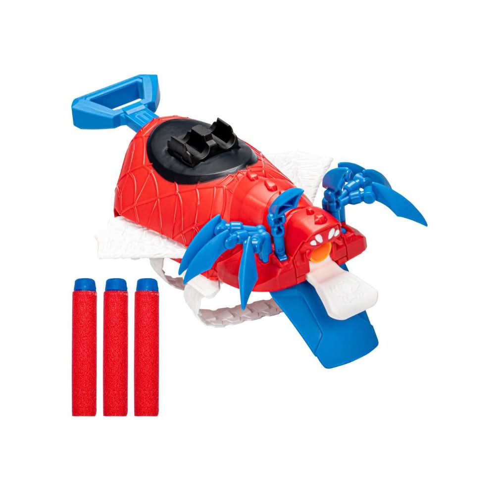 Marvel Mech Strike Spider Man Arachno Claw Blaster - Superpanda