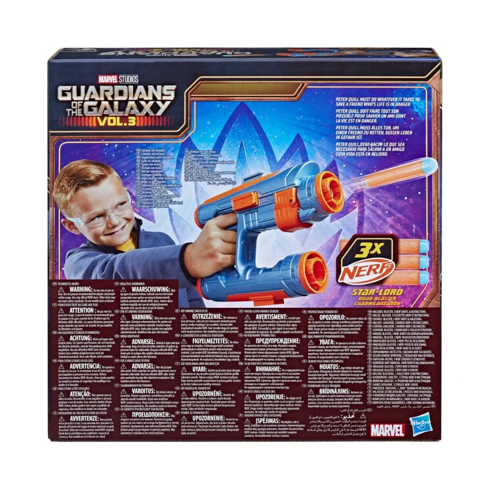 Marvel Studios Nerf Star - Lord Quad Blaster - Superpanda