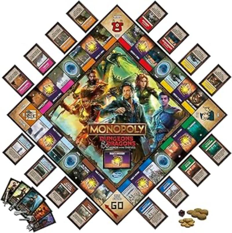 Monopoly Dungeons And Dragons Movie - Superpanda