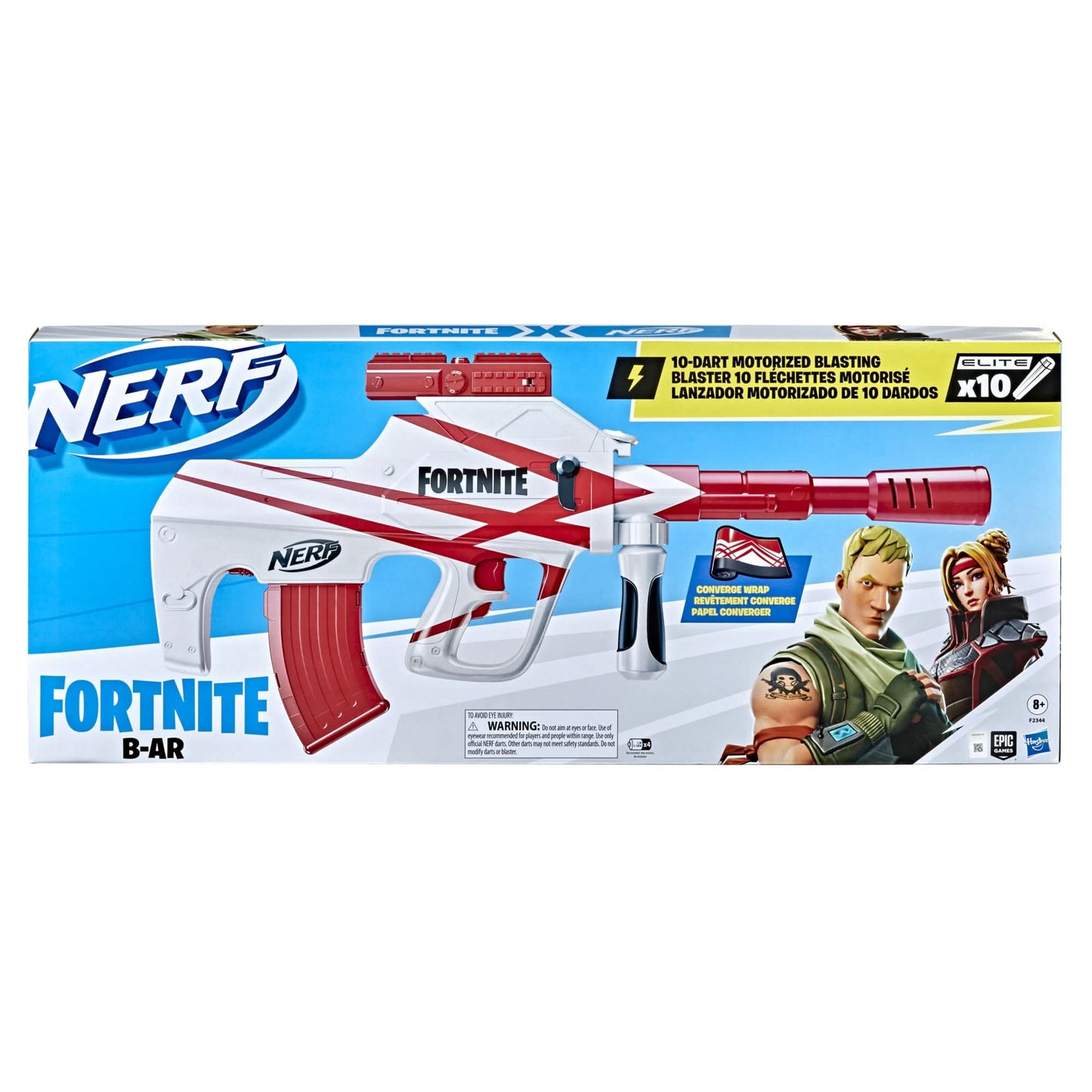 Nerf Fortnite B - AR Dart Blaster - Superpanda