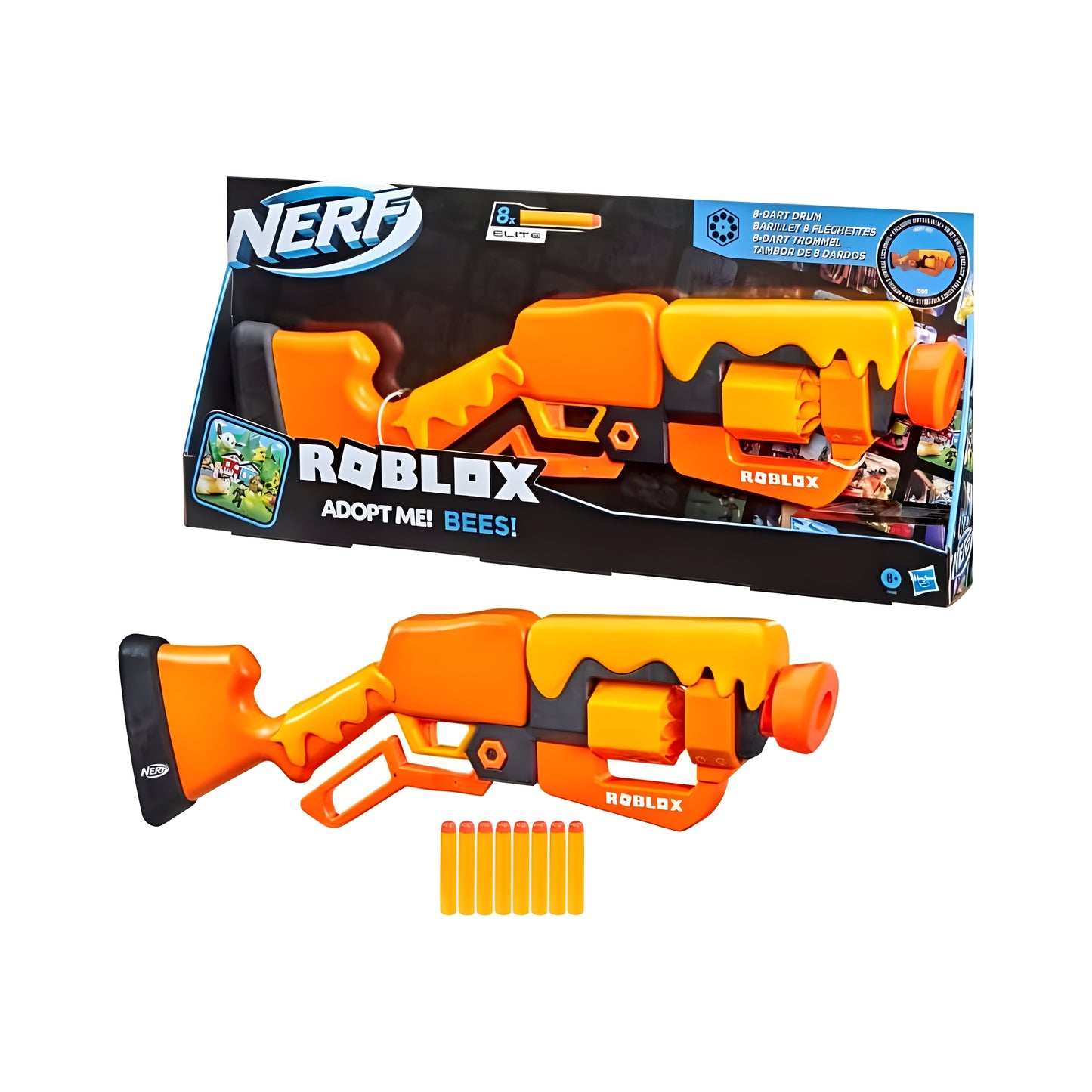Nerf Roblox Adopt Me! Bees Dart Blaster