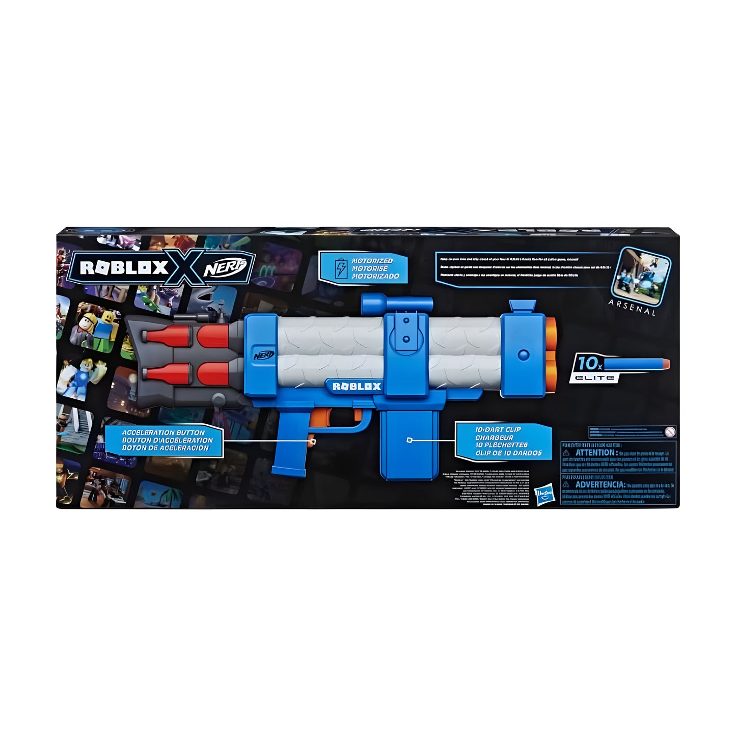 Nerf Roblox Arsenal: Pulse Laser Motorized Dart Blaster