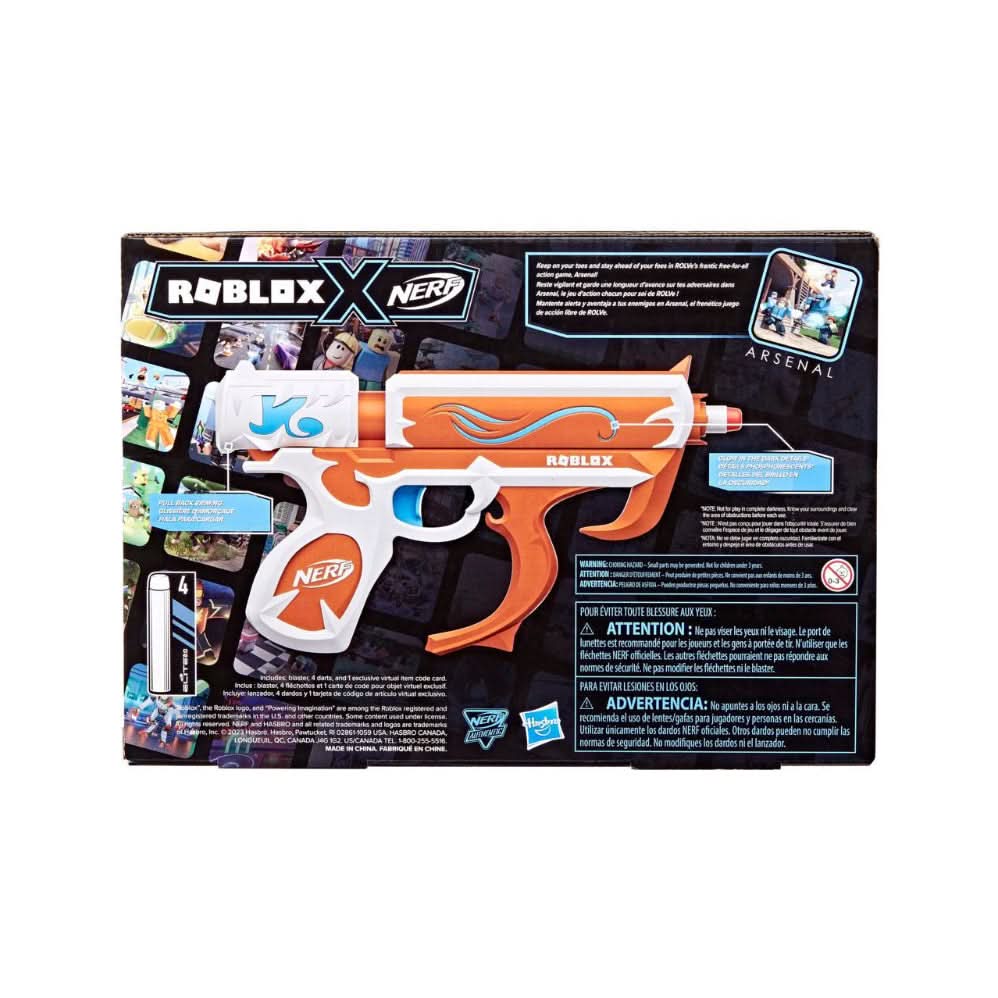 Nerf Roblox Arsenal: Soul Catalyst Dart Blaster - Superpanda