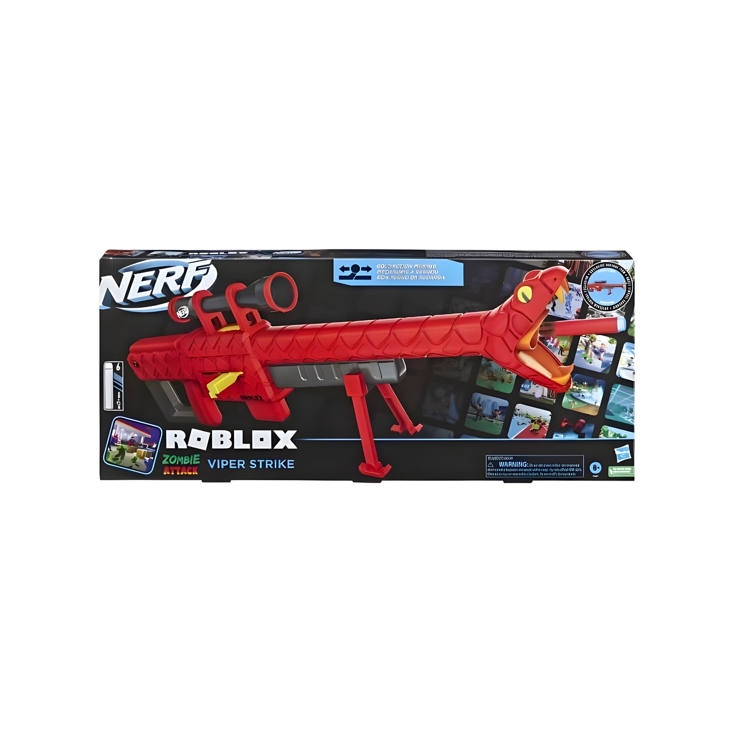 Nerf Roblox Zombie Attack: Viper Strike Dart Blaster