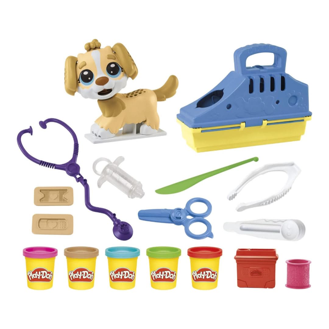 Play - Doh Care N Carry Vet With Toy Dog - Superpanda