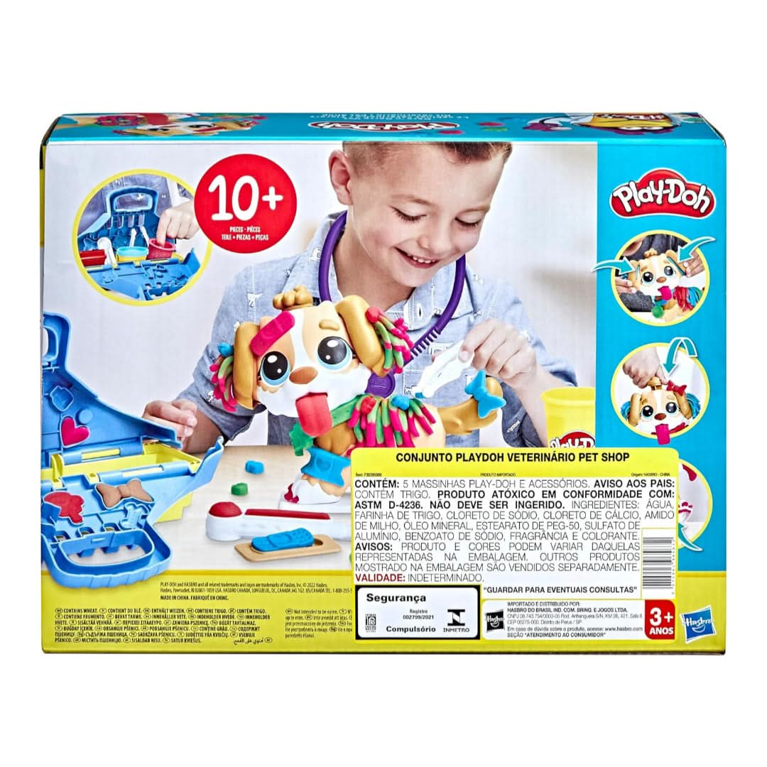 Play - Doh Care N Carry Vet With Toy Dog - Superpanda