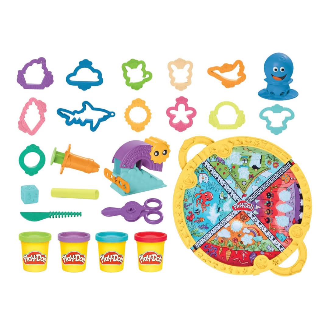 Play - Doh Fold N Go Playmat - Superpanda