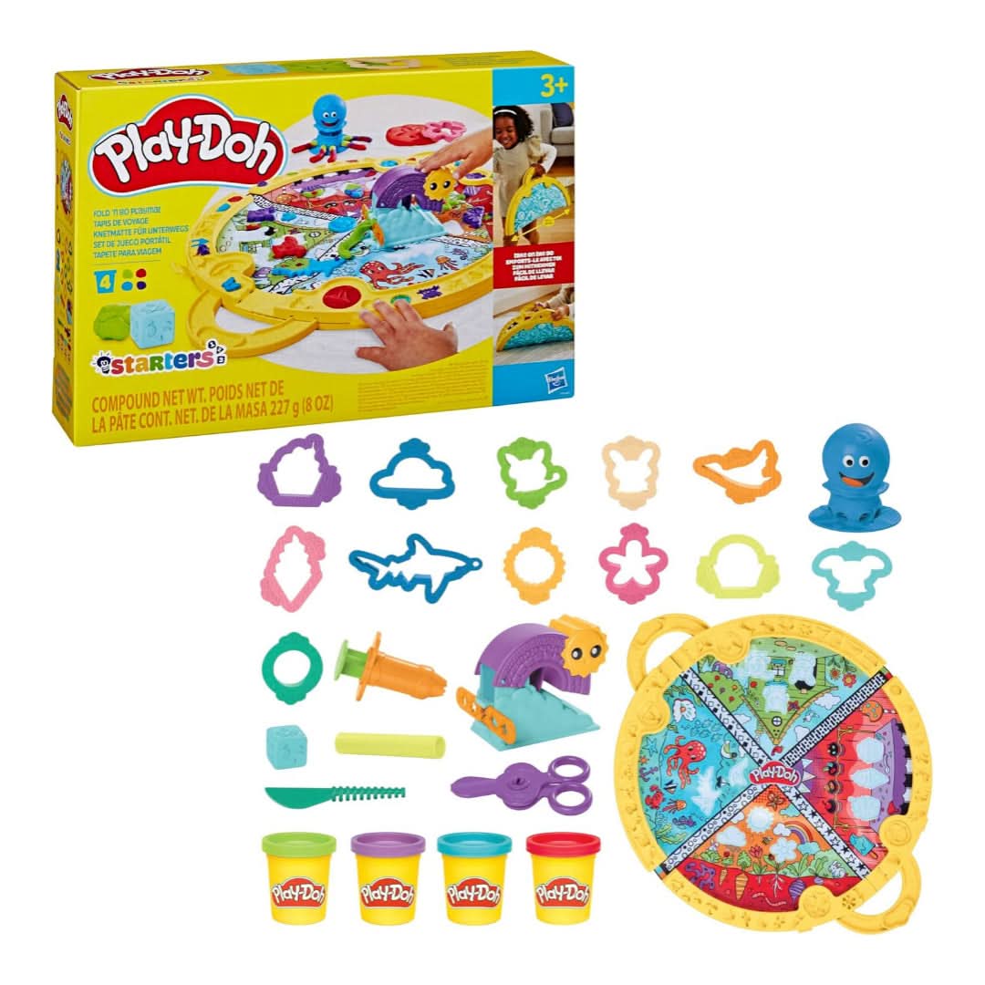 Play - Doh Fold N Go Playmat - Superpanda