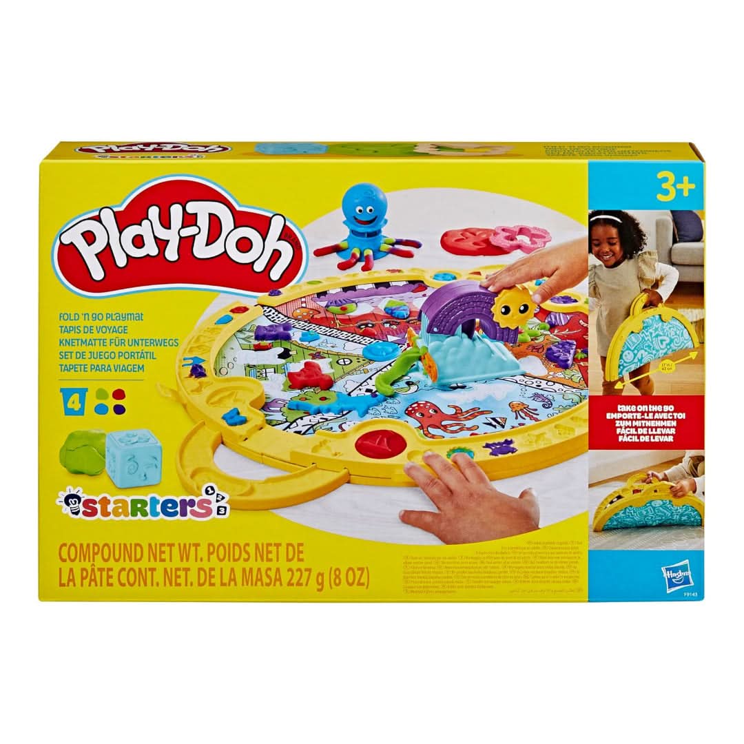 Play - Doh Fold N Go Playmat - Superpanda