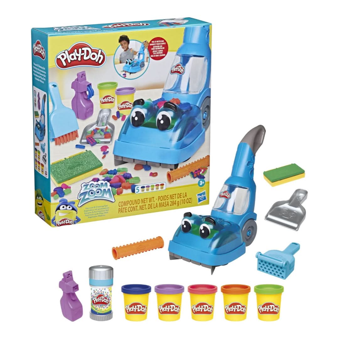 Play - Doh Zoom Zoom Vaccum And Cleanup Set - Superpanda