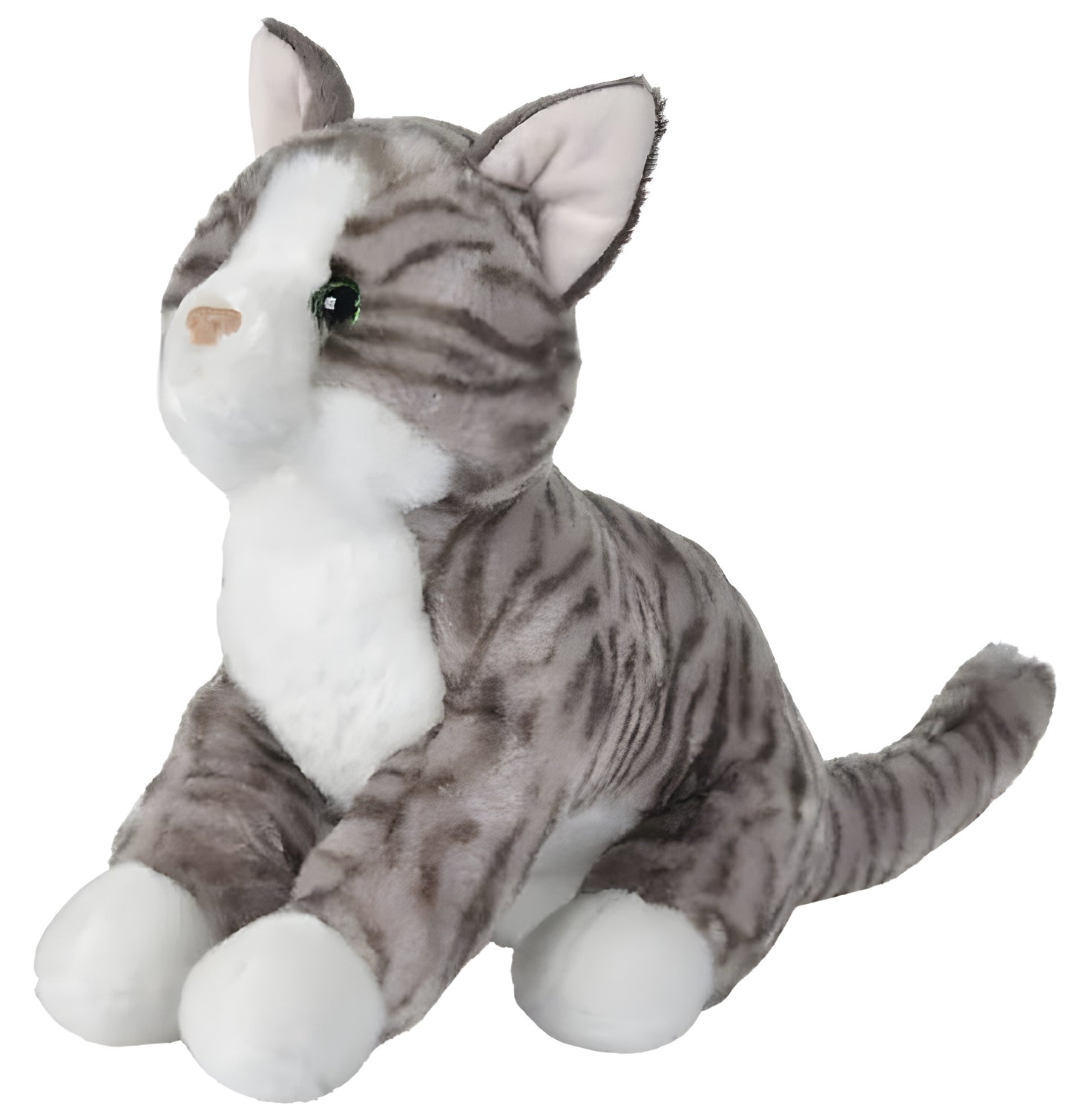 Nicotoy Plush Toy - Gray Tabby Cat