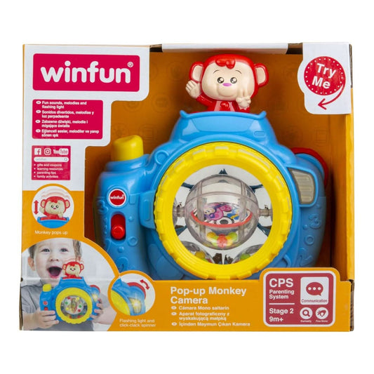 Pop Up Monkey Camera Twin Pack - Superpanda