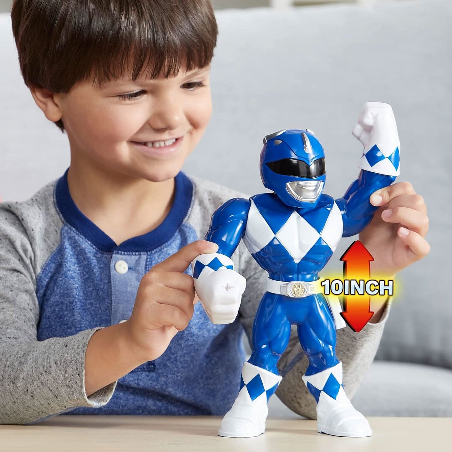 Power Rangers Mega Mighties Morphin Blue Ranger - Superpanda