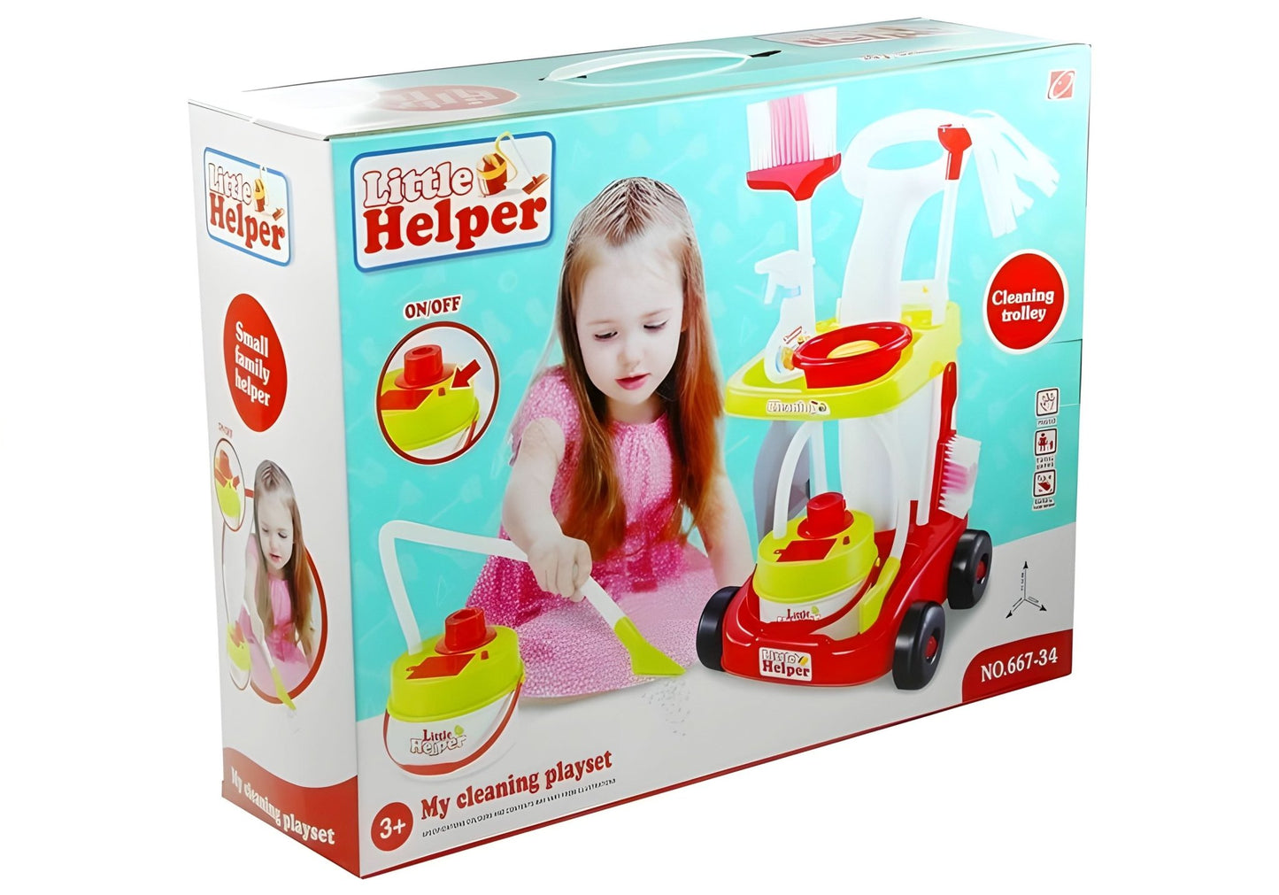 Pretend Play Cleaning Set. - Superpanda