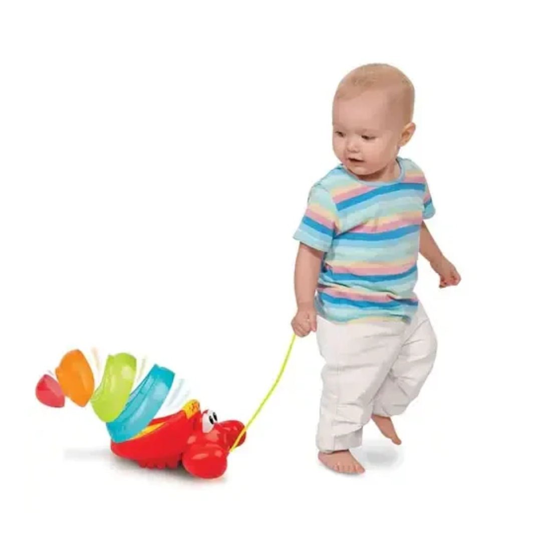 Pull Along Crab Stacker Lights - Superpanda