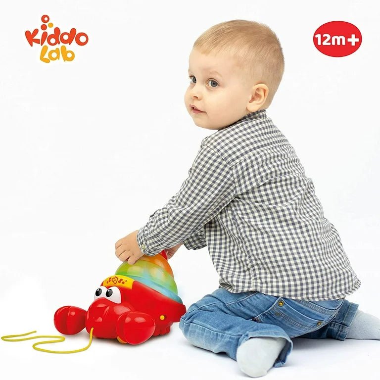 Pull Along Crab Stacker Lights - Superpanda