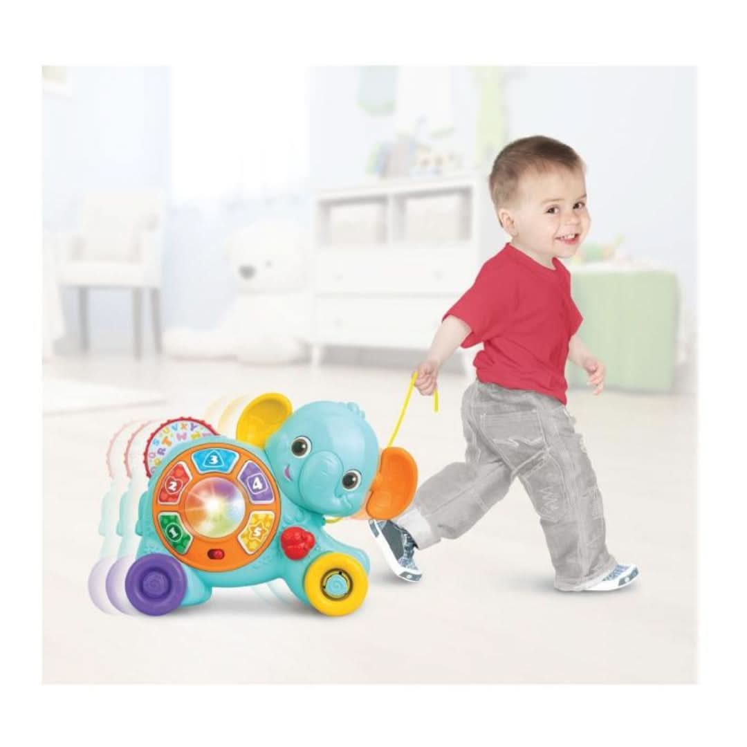 Pull Along Pal Elephant - Superpanda