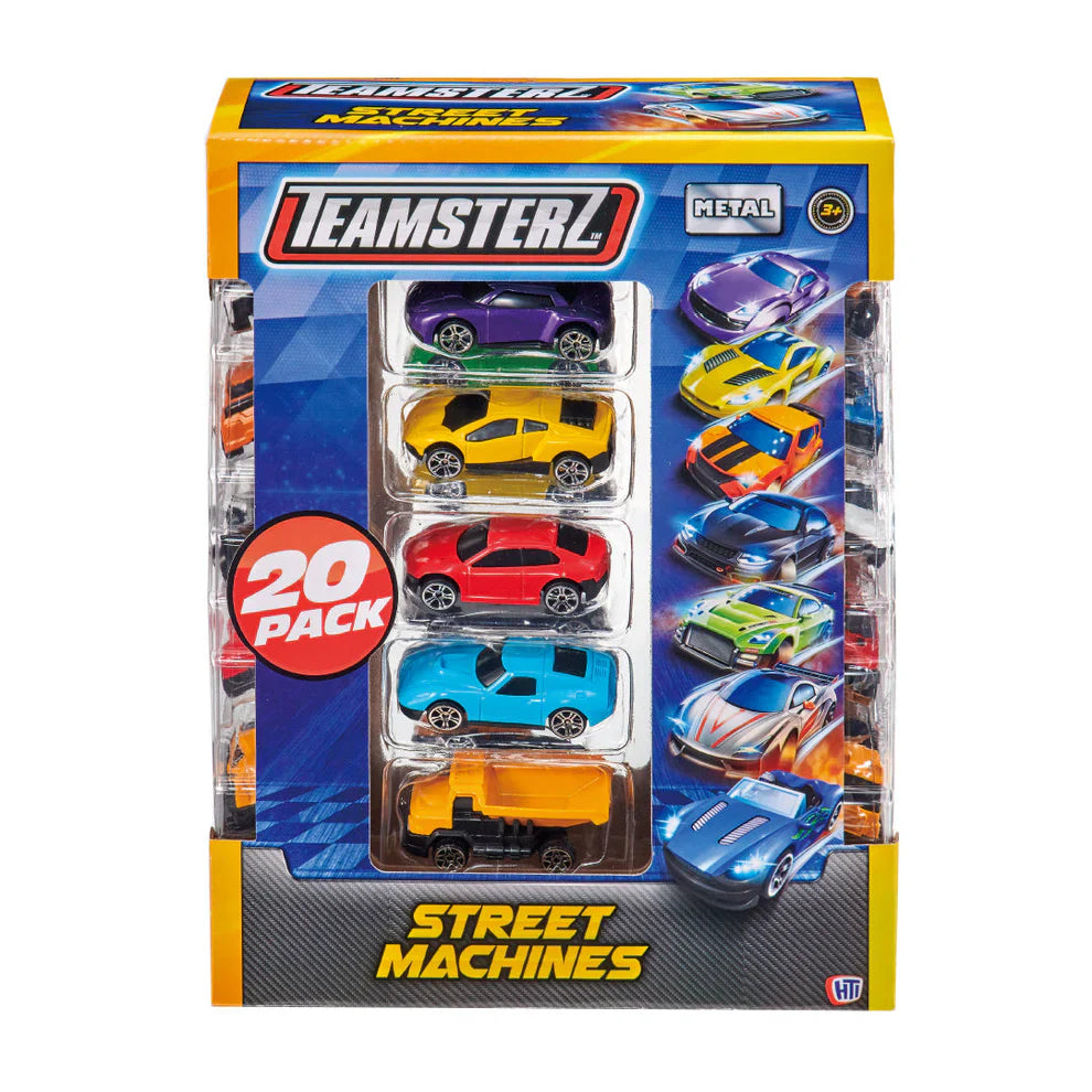 آلات Teamsterz Street Die-Cast 20pk