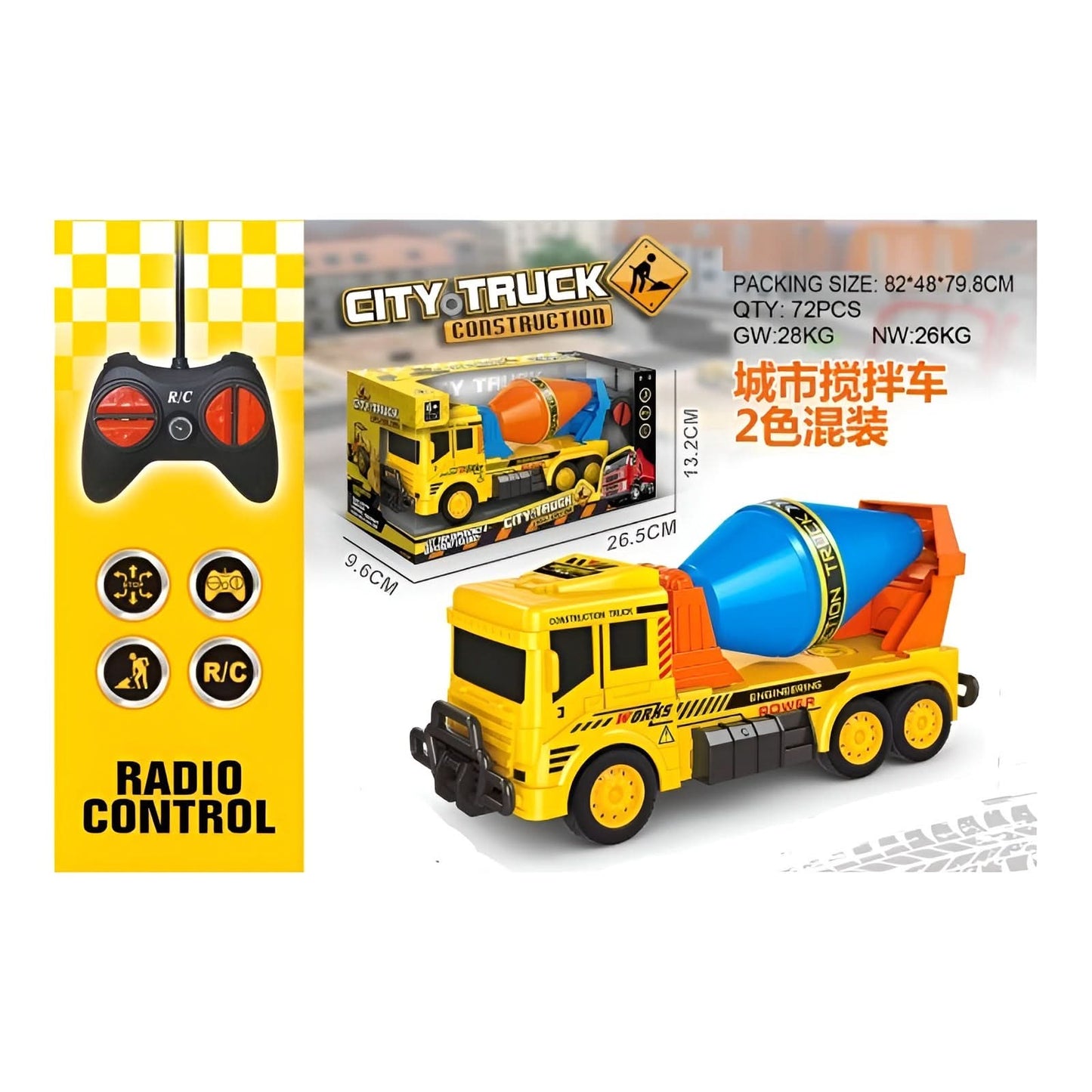 RC City Construction Truck - Superpanda