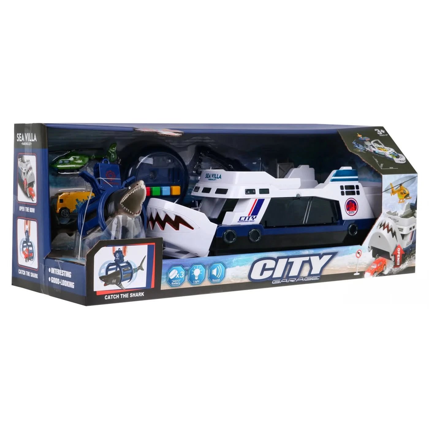 Shark City Storage Boat. - Superpanda