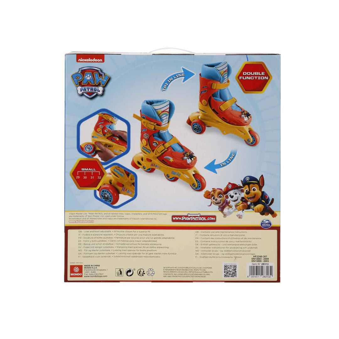 Mondo Paw Patrol Tri In-Line Skates