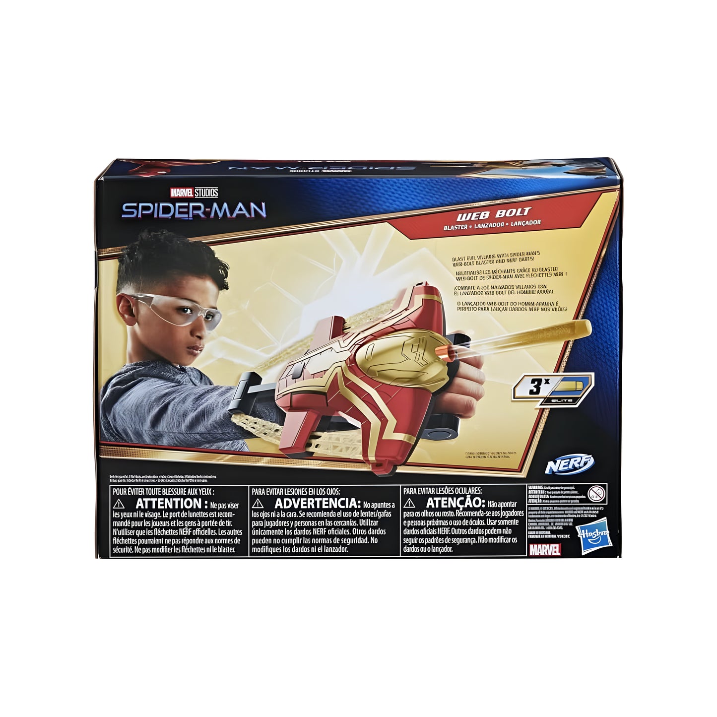 Spider-Man Marvel Web Bolt Nerf Blaster