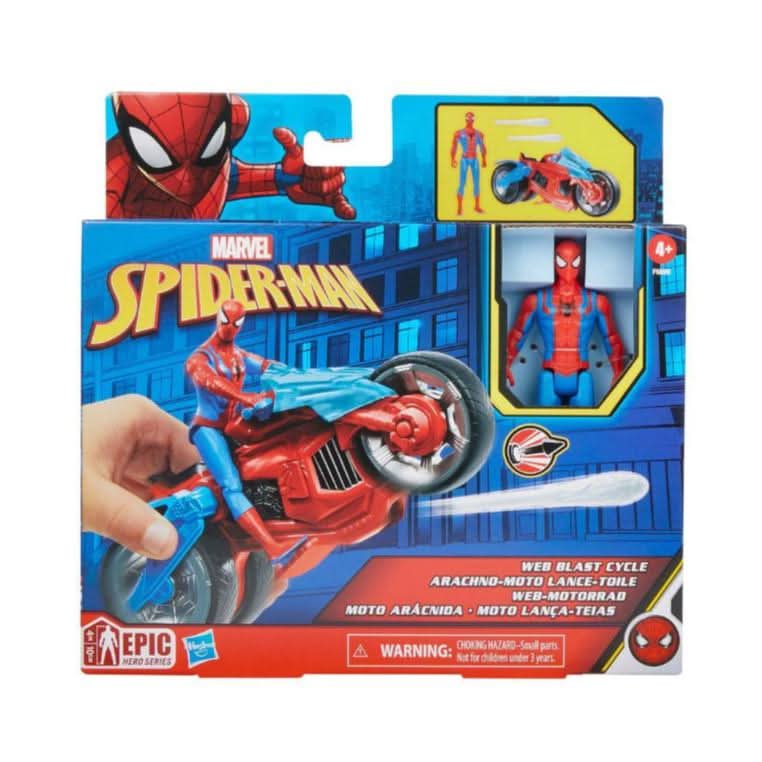 Spider - Man Web Blast Cycle - Superpanda