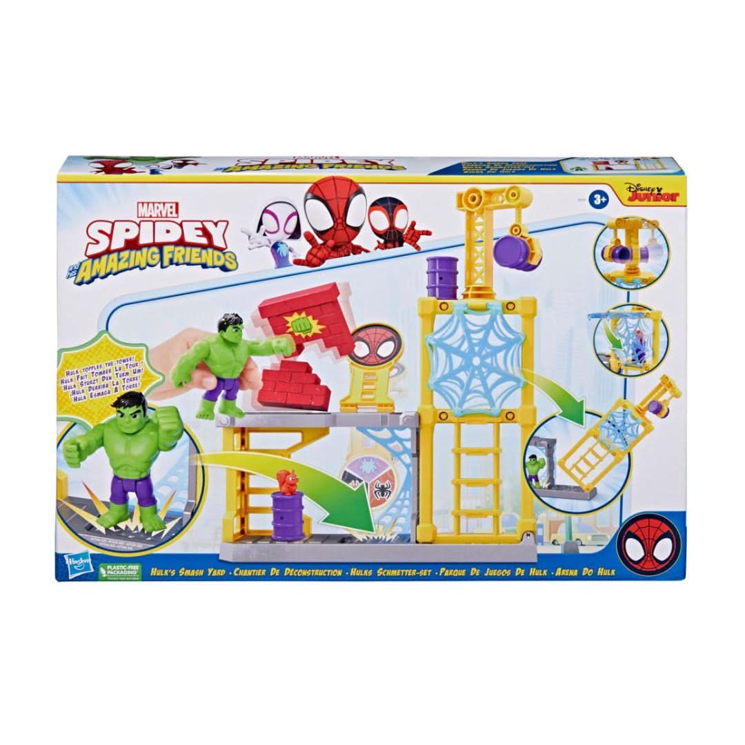 Spidey and His Amazing Friends Hulk Smash Yard Playset - Superpanda
