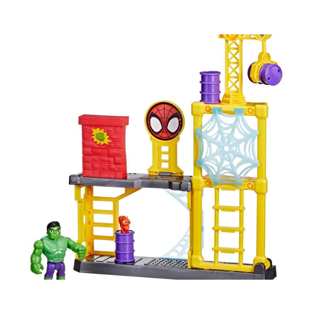 Spidey and His Amazing Friends Hulk Smash Yard Playset - Superpanda