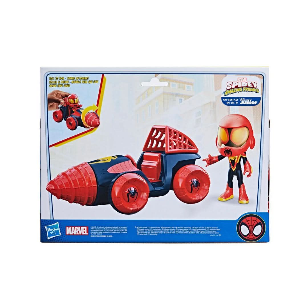 Spidey and His Amazing Friends Miles with Drill Spinner Toy - Superpanda