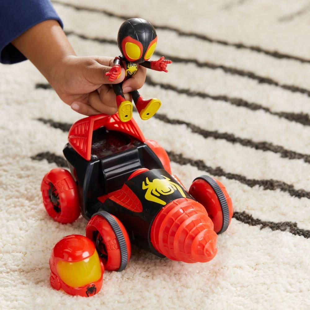 Spidey and His Amazing Friends Miles with Drill Spinner Toy - Superpanda