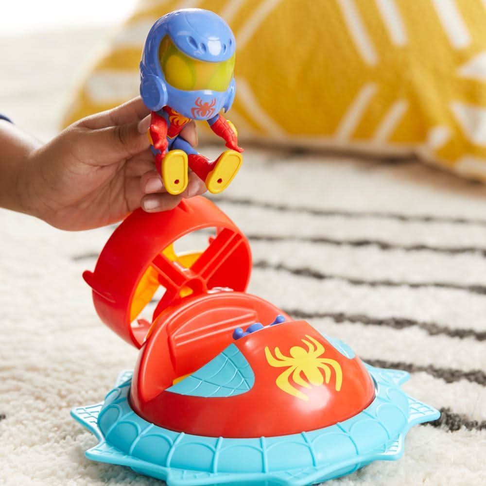 Spidey and His Amazing Friends Web - Spinners with Hover Spinner Toy Car - Superpanda