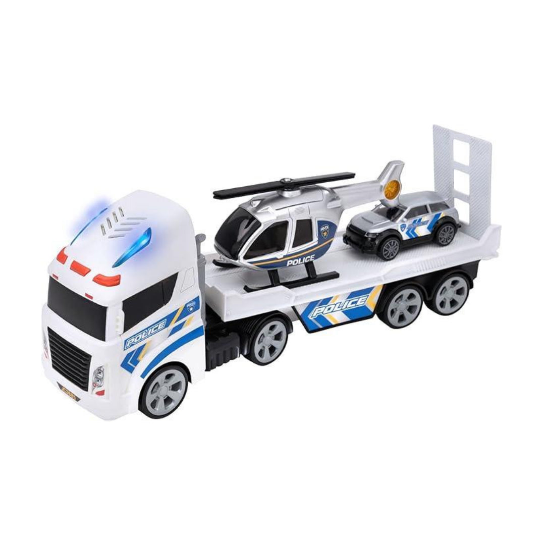 Teamsterz Mighty Machines Helicopter Transperter